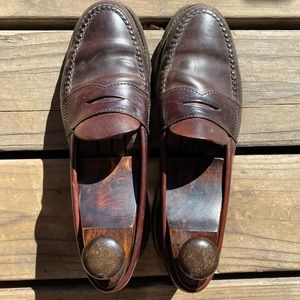 Brooks Brothers Shell Cordovan loafers 8 C